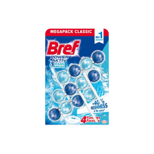  WC illatosító golyós 3 x 50 g Power Aktiv Bref Ocean Breeze tisztító- és takarítószer, higiénia