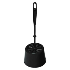  WC kefe tartóval fekete York_064030 takarító és háztartási eszköz