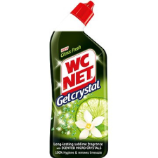 WC NET Gel Crystal Citrus Fresh 750 ml tisztító- és takarítószer, higiénia
