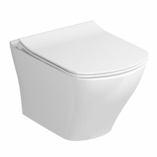  Wc Ravak Classic fehér színben fényes felülettel hátsó kifolyással X01671 építőanyag