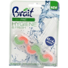 . WC tisztító blokk, 2 fázisú, 45 g, "Brait Hygiene and fresh", fenyõ - KHT922 (12732)
