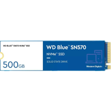 WD Blue SN570 500GB M.2 2280 PCI-E x4 Gen3 NVMe (WDS500G3B0C) merevlemez