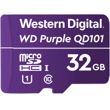 WD Purple SC QD101 32GB MicroSDHC 10 MB/s WDD032G1P0C memóriakártya