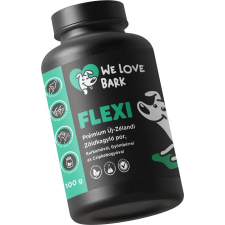 We Love Bark Flexi új-zélandi zöldkagyló kurkumával, gyömbérrel és csipkebogyóval 100 g vitamin, táplálékkiegészítő kutyáknak