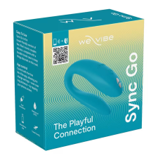 We-Vibe Sync GO párvibrátor (kék) (APP-os) vibrátorok