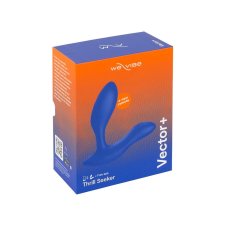 We-Vibe Vector+ - akkus, okos anál vibrátor (kék) vibrátorok