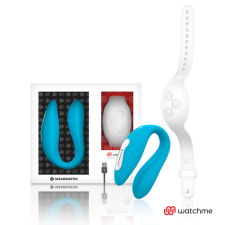 WEARWATCH - WATCHME DUAL TECHNOLOGY VIBRÁTOR INDIGÓ/HÓFEHÉR vibrátorok