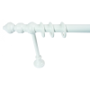 Webba Függönykarnis Fém + PVC, fehér, 28 mm / 160 cm + kiegészítők