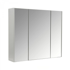 Webba Fürdőszoba szekrény tükörrel, 3 ajtó, 80 x 16 x 68 cm fürdőszoba bútor