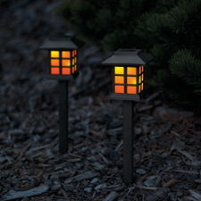 Webba LED-es szolár lámpa - lángokat imitáló kültéri világítás