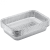 Weber Alumínium zsírtálcák Weber WB 6416, 10 db, Nagy méret, 5 x 23 x 33 cm, Ezüst