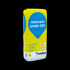 Weber WEBERSAN PRESTO 200 FALSZÁRÍTÓ JAVÍTÓVAKOLAT 30KG/ZSÁK, FEHÉR vékony- és nemesvakolat