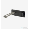 Webert ONE-X fali mosdócsaptelep fekete/inox színben, leeresztő nélkül, OX830606.441