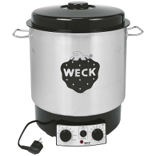 WECK 121408 Automata befőzőkészülék Időzítővel 30L - Rozsdamentes acél elektromos főzőedény