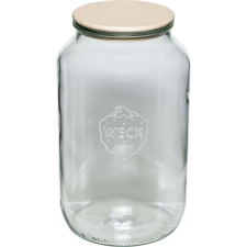 WECK 121452 Konyhai üveg tároló fa fedővel 3,0L papírárú, csomagoló és tárolóeszköz
