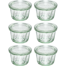 WECK 121467 Konyhai üveg tárolóedény 6 darabos készlet 165ml papírárú, csomagoló és tárolóeszköz