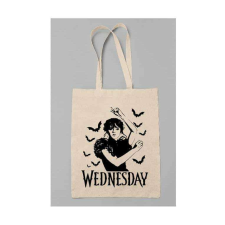 Wednesday dance denevérekkel vászontáska egyedi mintával kézitáska és bőrönd