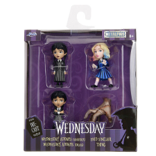  Wednesday fém figurák 4 db-os szett játékfigura