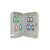 WEDO Kulcsszekrény WEDO 36 kulcsos szürke