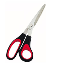WEDO Olló irodai wedo 976-8 gumifogós 21cm fekete olló