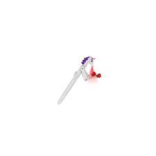 WEDO Unikornis golyóstoll, 1 mm, LED fénnyel, WEDO "Lucky Punch", kék toll