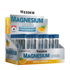 Weider Magnesium Liquid - Folyékony Magnézium (20 x 25ml, Exotic-Orange) vitamin és táplálékkiegészítő