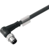 Weidmüller 1276060150 Érzékelő-/működtető összekötő, konfekcionált M12 Dugó, hajlított 1.50 m Pólusszám: 8 1 db (1276060150)