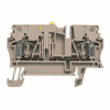 Weidmüller Interface GmbH &amp; Co. KG Mérő-bontó sorkapocs ZTR 2.5 (0,05-4mm2), TS35/Wemid, 600V/20A, bézs 1831280000 Weidmüller