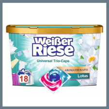  Weißer Riese Universal – Lotus aromaterápiás illattal, 18 mosókapszula 8910165 tisztító- és takarítószer, higiénia