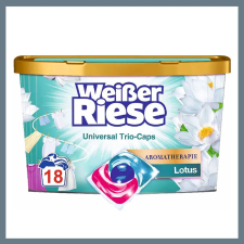  Weißer Riese Universal – Lotus aromaterápiás illattal, 18 mosókapszula 8910165 tisztító- és takarítószer, higiénia
