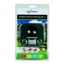 Weitech ultrahangos kutya-macska riasztó, napelemes, 75 m2 (WK0053) elektromos állatriasztó