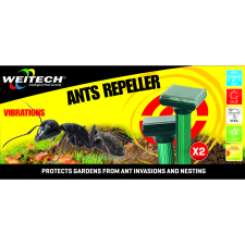  Weitech ultrahangos, rezgő hangya riasztó 2 db/csomag elektromos állatriasztó