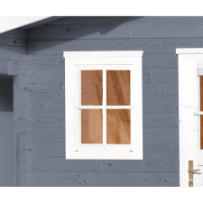 Weka Egyszárnyú ablak 69 cm x 79 cm Weka kerti házhoz fehér kerti tárolás