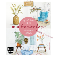  Welcome Home Watercolor idegen nyelvű könyv