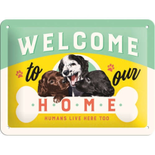 Welcome To Our Home - Fémtábla dekoráció