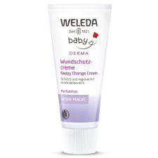 Weleda Bio fehér mályvás natúr popsikrém érzékeny, ekcémás bőrre 50ml babaápoló krém