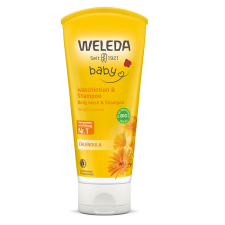 Weleda calendula baba tusfürdő és  sampon - 200ml babafürdető, babasampon