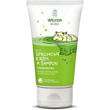 Weleda kids 2in1 pezsdíto lime gyermek tusfürdo és sampon 150 ml sampon