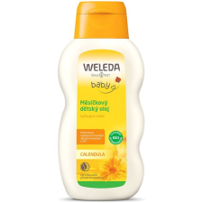 Weleda Körömvirág babaolaj, 200 ml babaolaj, púder