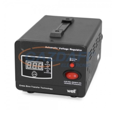 WELL AVR-REL1500VA Automatikus feszültségszabályozó relé 1500VA / 900W villanyszerelés