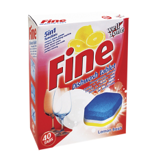 WELL DONE Fine 5in1 mosogatógép tabletta 40db tisztító- és takarítószer, higiénia