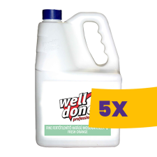 WELL DONE Fine fertőtlenítő mosogatószer Fresh Orange 5L (Karton - 5 db) tisztító- és takarítószer, higiénia