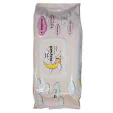 WELL DONE nedves törlőkendő 72db/csg, sensitive (fehér) tisztító- és takarítószer, higiénia