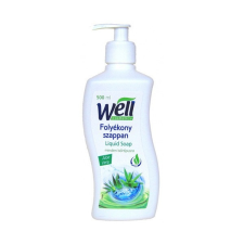 WELL Folyékony szappan pumpás WELL aloe vera 500 ml tisztító- és takarítószer, higiénia