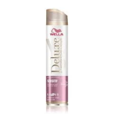 Wella Deluxe hajlakk Sensitve erős tartás 250 ml hajformázó