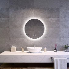 Welland Alpha LED tükör - fényerő + színhőfok állítás + páramentesítő - Ø 60 cm fürdőszoba bútor