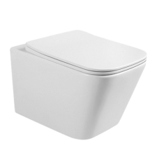 Welland Cono Rimless fali WC csésze + soft-close slim WC ülőke szaniter