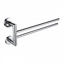 Welland Diamond 2 soros behajtható törölközőtartó rúd - króm (90308B-CH) fürdőszoba kiegészítő