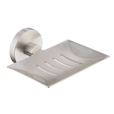 Welland Diamond fali szappantartó - szálcsiszolt acél (90305B-BN) fürdőszoba kiegészítő