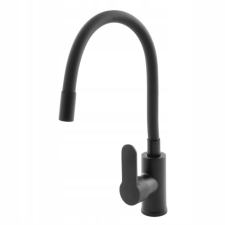 Welland Elastic hajlítható mosogató csaptelep (fekete) csaptelep